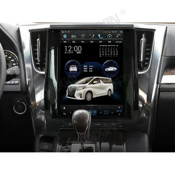 Автомобильный Радиоприемник Android для Toyota Alpha A30 2016-2020 Tesla GPS Навигация Мультимедийный плеер Стерео Головное устройство Аудио-Видеоплеер